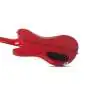 Schecter Simon Gallup Ultra Spitfire Bass Red/Black