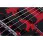 Schecter Simon Gallup Ultra Spitfire Bass Red/Black