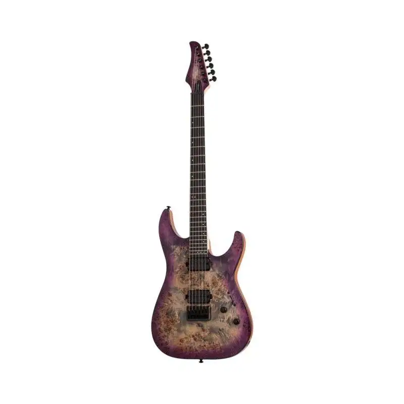 Schecter C-6 Pro Aurora Burst