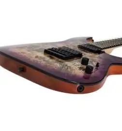 Schecter C-6 Pro Aurora Burst