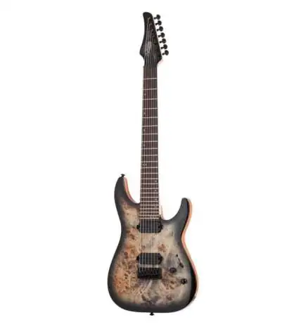Schecter C-7 Pro (Charcoal Burst)