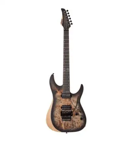 Schecter Reaper-6 FR S Satin Charcoal Burst