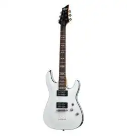 Schecter Omen-6 Vintage White