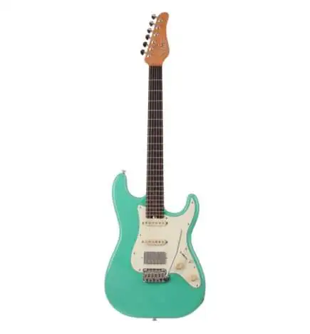 Schecter Nick Johnston Traditional HSS Atomic Green