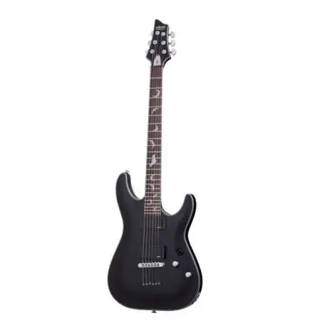 Schecter Damien Platinum 6 SBK noir satiné