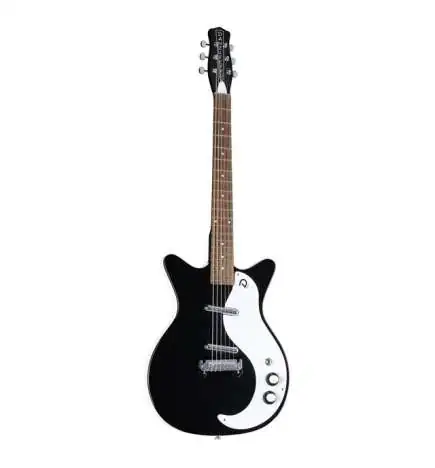 Danelectro 59 Double Cut Modified NOS BK Preto