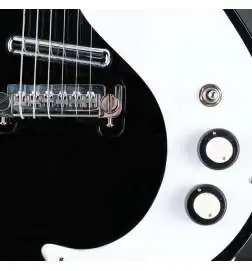 Danelectro 59 Double Cut Modified NOS BK Black