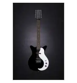 Danelectro 59 Double Cut 12-String BK Black