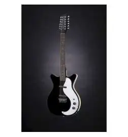 Danelectro 59 Double Cut 12-String BK Black
