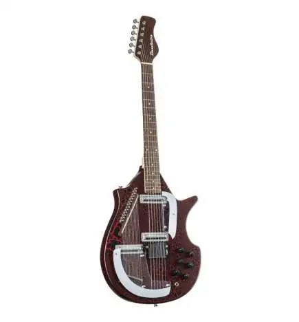 Danelectro Sitar Red Crackle