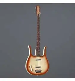 Danelectro 58 Longhorn Bass Copper Burst Lefthand