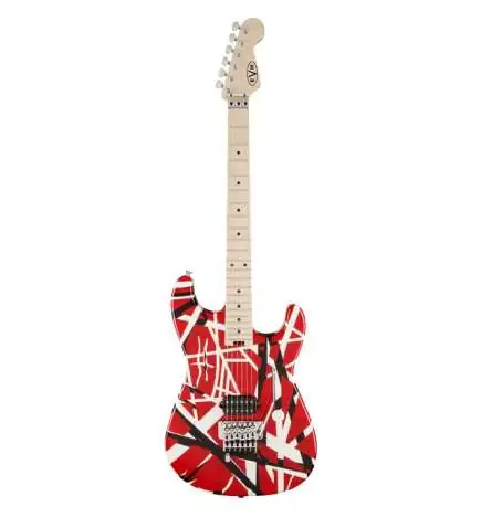 EVH Striped Series RBS Red Black Stripes
