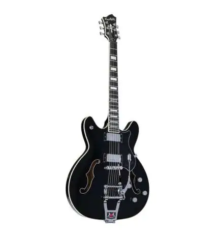 Hagstrom Tremar Viking Deluxe Black Gloss