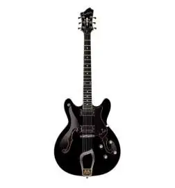Hagstrom Viking BK zwart Gloss
