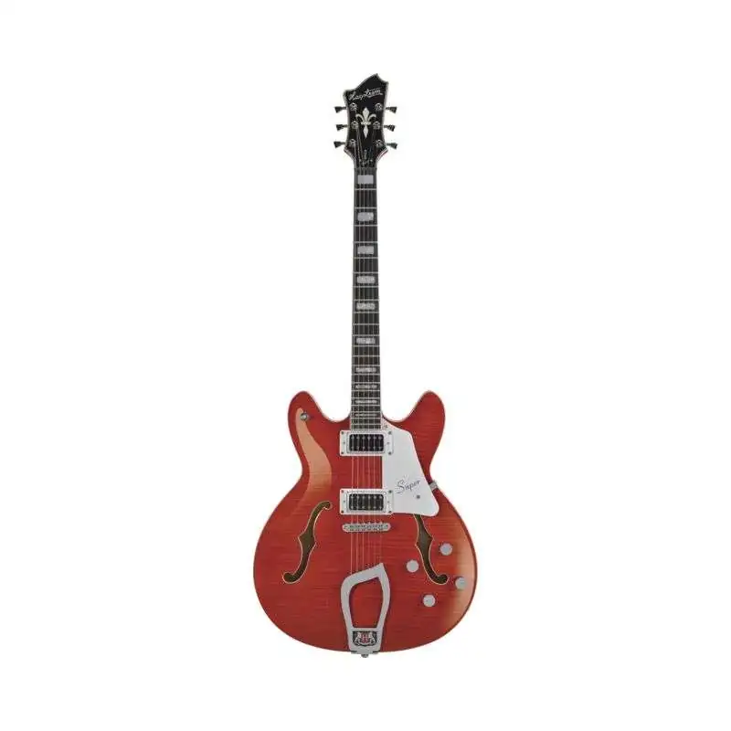 Hagstrom Super Viking Mandarin Flame Hagstrom Super Viking Mandarin Flame