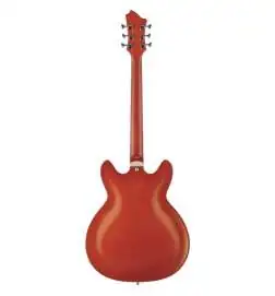 Hagstrom Super Viking Mandarin Flame
