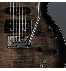Godin xtSA Preto transparente