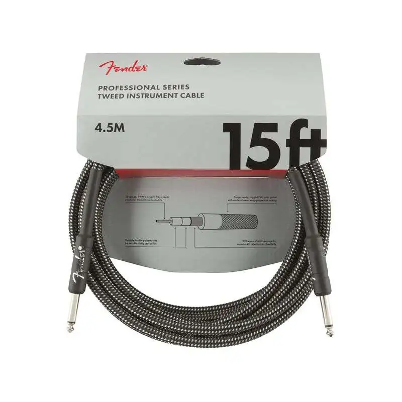 Fender Professional Tweed Cable GRAY 4,5 m