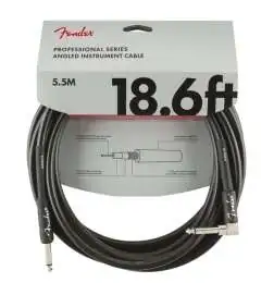 Fender Professional Instrument Cable BLK 5,5 m
