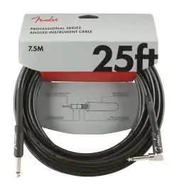 Fender Professional Instrument Cable BLK 7,5 m