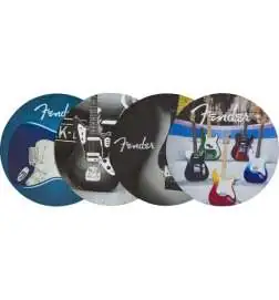 Fender Guitar Coaster Set