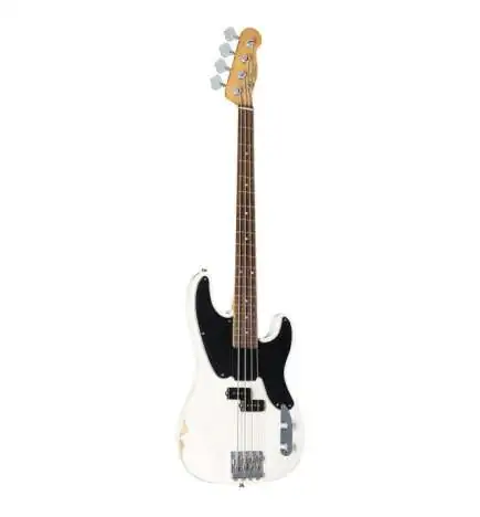 Fender Mike Dirnt Road Worn Precision Bass RW White Blonde