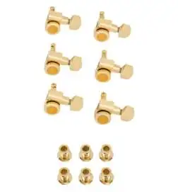 Fender Locking Stratocaster Telecaster Tuning Machine Set Gold