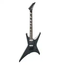 Jackson JS32 Warrior Black with White Bevels