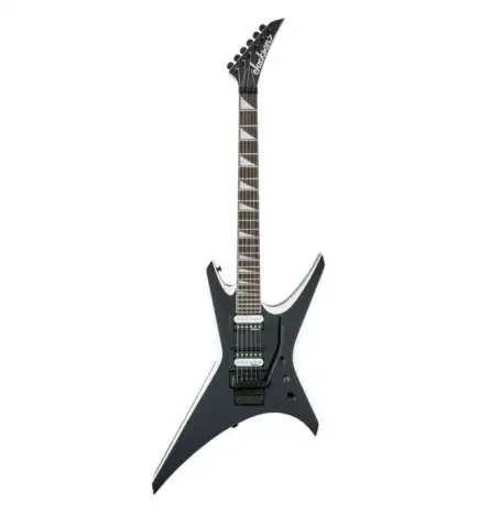 Jackson JS32 Warrior Black with White Bevels