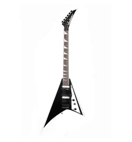 Jackson JS32 Rhoads Black w White Bevels