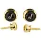Jackson Strap Locks Gold