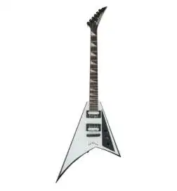 Jackson JS32T Rhoads White w Black Bevels