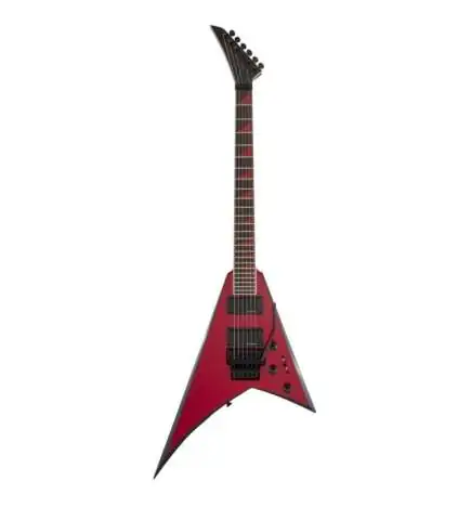 Jackson X Series Rhoads RRX24 Red with Black Bevels