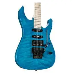 ESP LTD MH-203QM See Thru Blue
