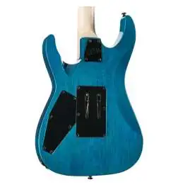 ESP LTD MH-203QM See Thru Blue
