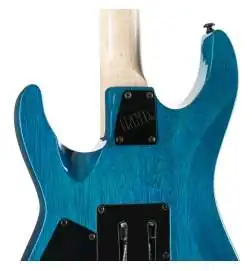 ESP LTD MH-203QM See Thru Blue
