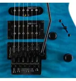 ESP LTD MH-203QM See Thru Blue