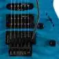 ESP LTD MH-203QM See Thru Blue