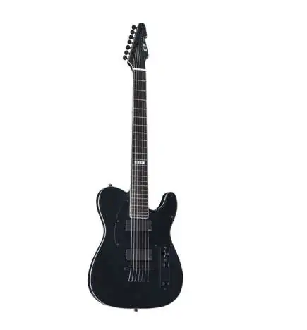 ESP E-II T-B7 Baritone Black Satin