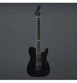 ESP E-II T-B7 Baritone Black Satin
