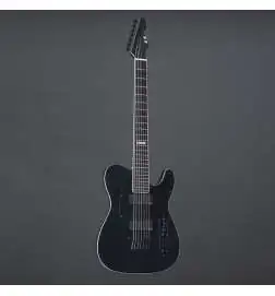 ESP E-II T-B7 Baritone Black Satin
