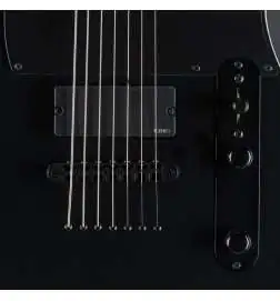 ESP E-II T-B7 Baritone Black Satin
