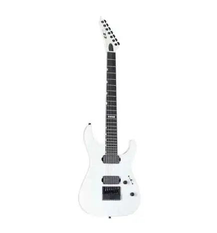ESP E-II M-II 7B Baritone Evertune Pearl White