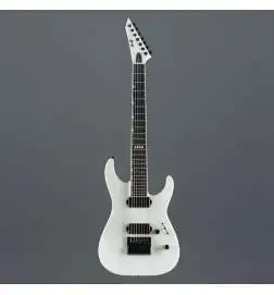 ESP E-II M-II 7B Baritone Evertune Pearl White