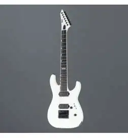 ESP E-II M-II 7B Baritone Evertune Pearl White