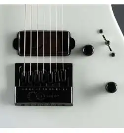 ESP E-II M-II 7B Baritone Evertune Pearl White