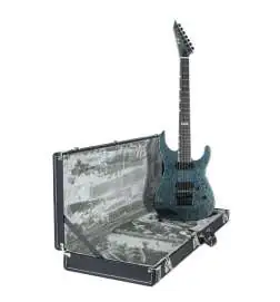 ESP E-II M-II 7B Baritone Evertune Granite Sparkle