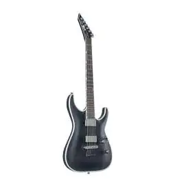 ESP LTD MH-1000NT Bold Binding Black Satin