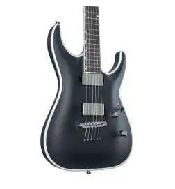 ESP LTD MH-1000NT Bold Binding Black Satin