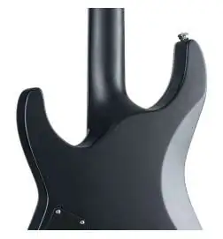 ESP LTD MH-1000NT Bold Binding Black Satin